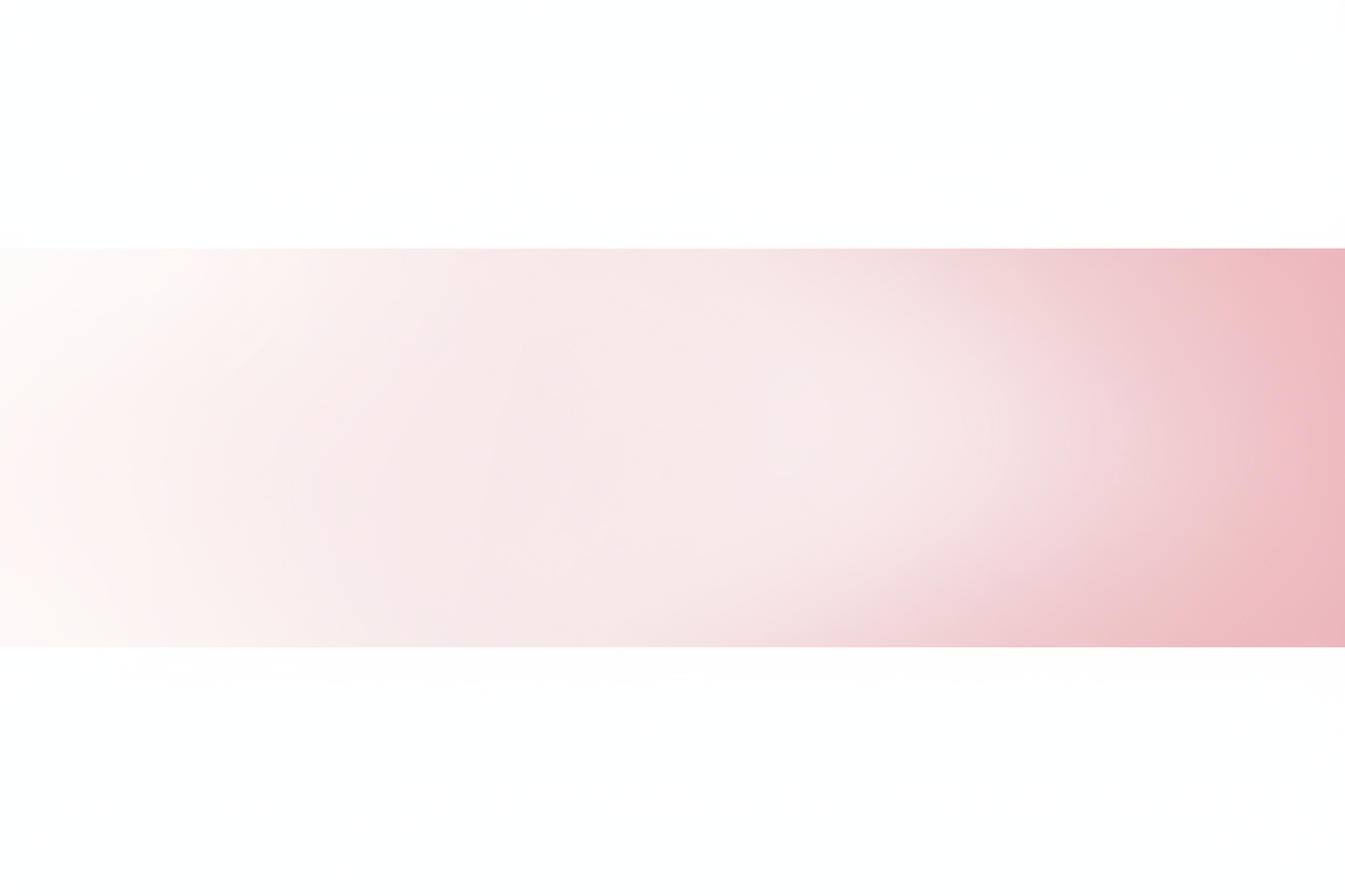 极淡粉色渐变横幅